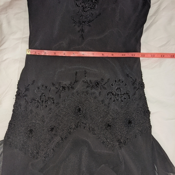 Gorgeous SUE WONG black party dress size 10 - Picture 8 of 10